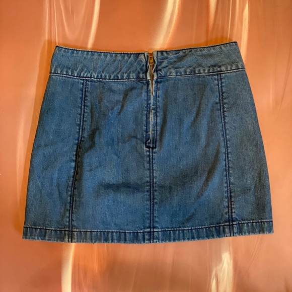 Free People Denim Skirt - Picture 3 of 4